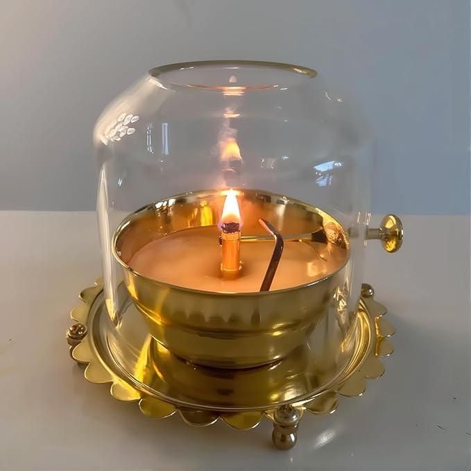 Divya Pure Brass Akhand Jyot Diya