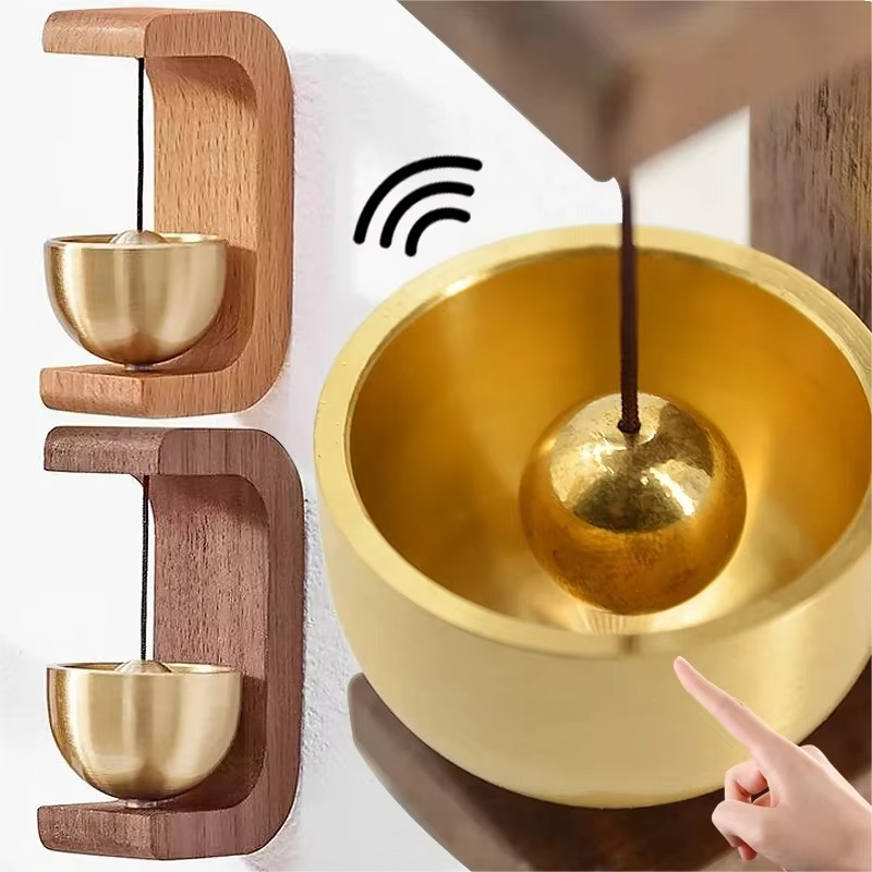 Handcrafted Wooden Home Bell