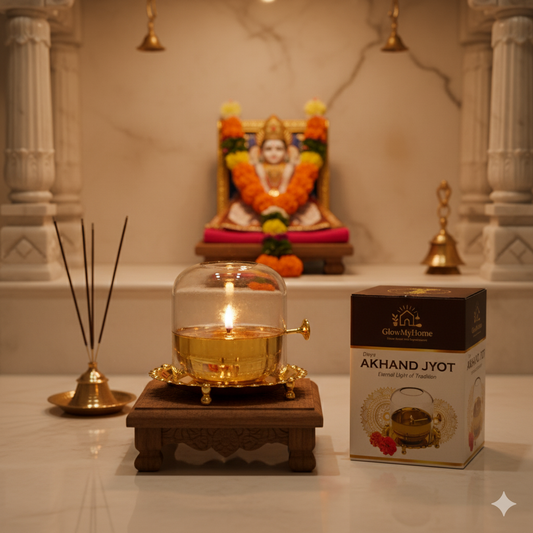 Divya Pure Brass Akhand Jyot Diya
