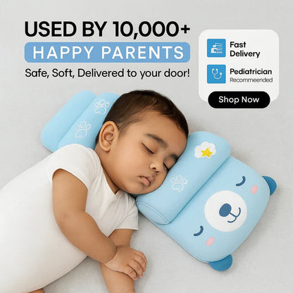 Gentle Support Baby Head Shaping Pillow (0.6-2 Years)
