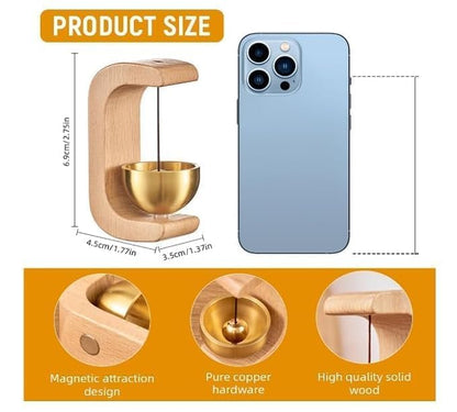 Handcrafted Wooden Home Bell
