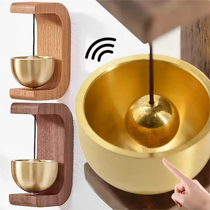 Handcrafted Wooden Home Bell